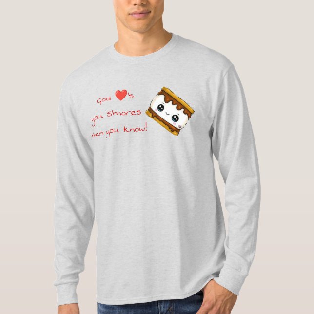 Långärmad S'mores T-shirt (Framsida)