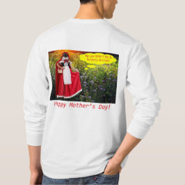 långärmad T. Lycklig Mors dag. ragdol T Shirt