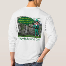 långärmad T. Lycklig St. Patrick's Day. T Shirt