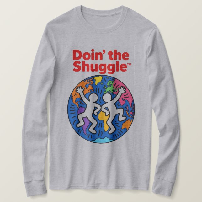 Långärmad  t shirt (Design framsida)