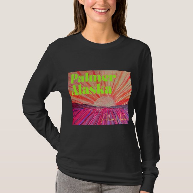 Långärmad T-shirt (Framsida)
