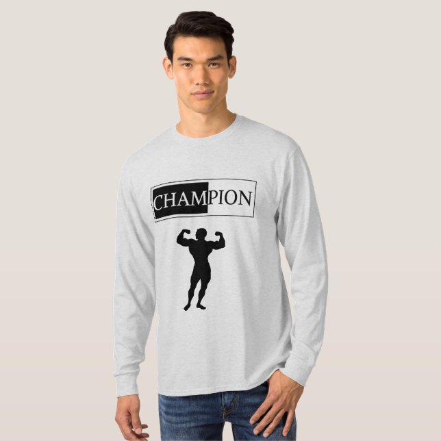 Långärmad T-Shirt (Hel framsida)