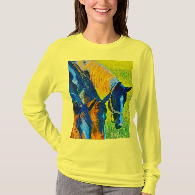 långärmad t-shirt (Framsida)