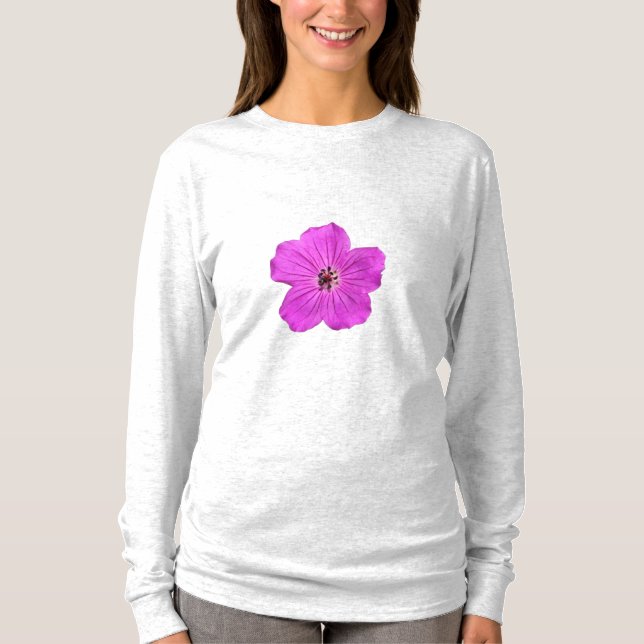 Långärmad t-shirt (Framsida)