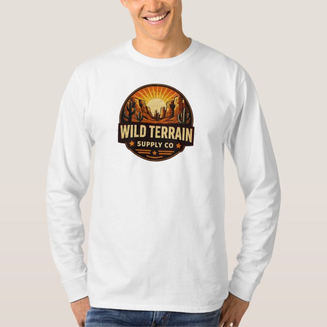 Långärmad T-Shirt (Framsida)