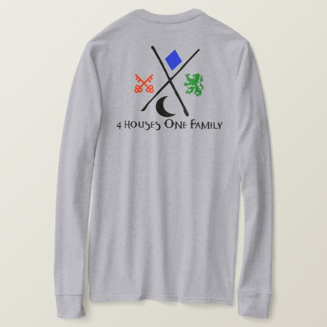 långärmad t shirt (Design baksida)