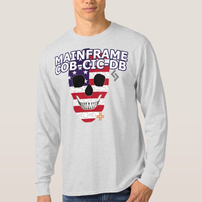 Långärmad T-Shirt B2 för huvudram (Framsida)