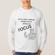 Långärmad T-shirt: Fokus