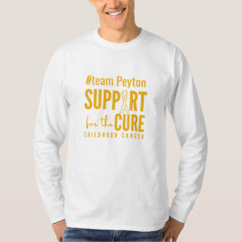 långärmad T-Shirt för barncancer