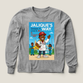 Långärmad T-shirt för framtida doktorn