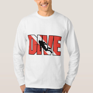Långärmad T-Shirt för SCUBA-enhet