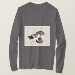 Långärmad T-Shirt för sömnkatt