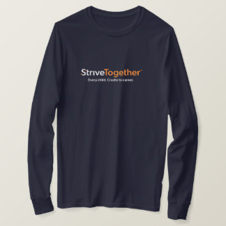 Långärmad T-shirt - Marinblå
