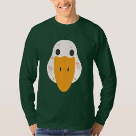 Långärmad T-Shirt Med Gås Med Fimpar