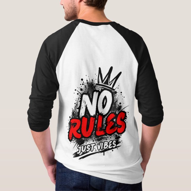 Långärmad T-shirt Utan Regler (Baksida)