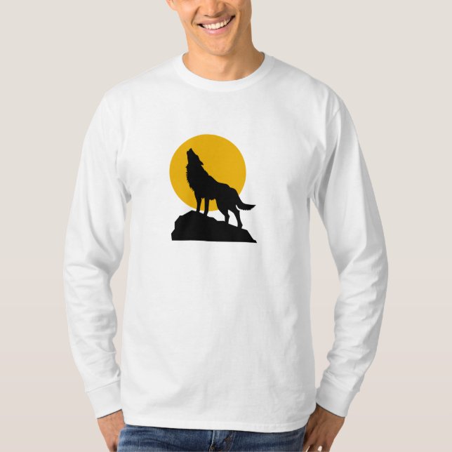 Långärmad t tee shirt (Framsida)