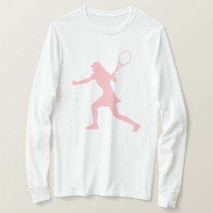 Långärmad tennisskjorta för kvinnor Anpassning T Shirt