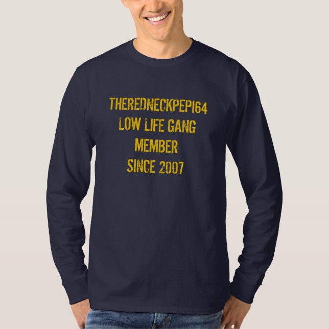 LÅNGÄRMAD THEREDNECKPEPI64 TEE SHIRT (Framsida)