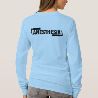 Långärmadanestesilogotyp Tee