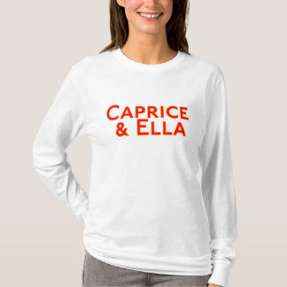Långärmaden Caprice & Ella för kvinnor T Shirt