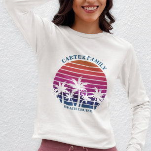 Långärmaden för familjeåterförening för anpassning t shirt