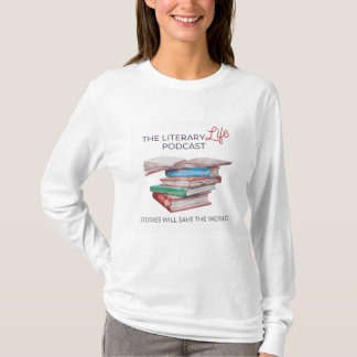 Långärmaden för litterärt liv t shirt