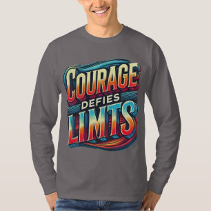 Långärmaden Gränser för kursdefinition T Shirt