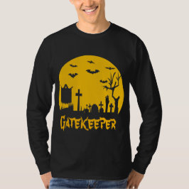 Långärmaden Halloween Gatvakt Manar T Shirt