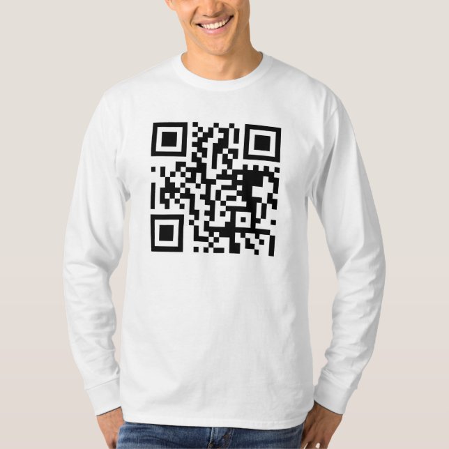 Långärmaden passade tee shirt (Framsida)