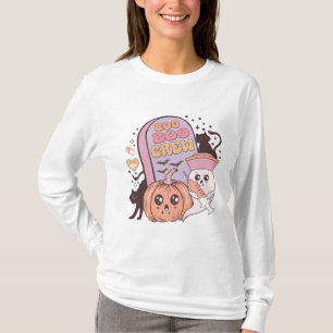 Långärmaden Spooky Scrubs Costume T Shirt
