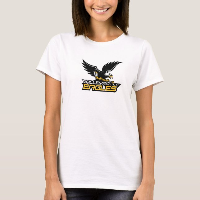 Långärmaden T-Shirt, Vita, kvinnor Tee Shirt (Framsida)