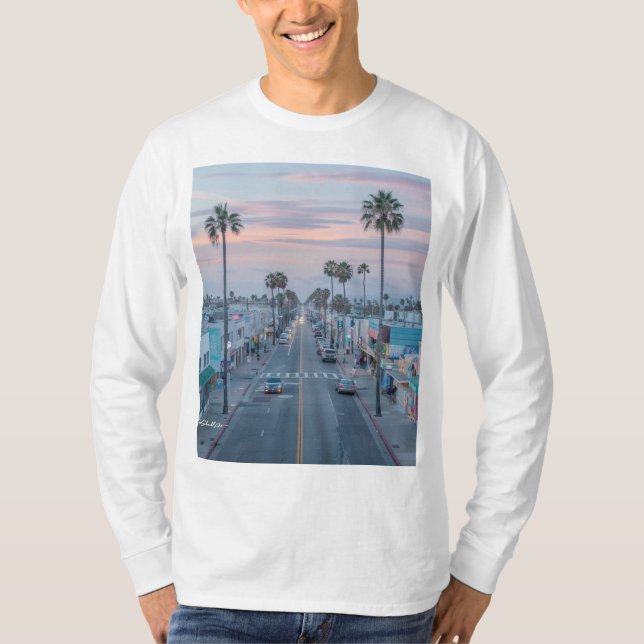 Långärmaden Venice Beach T Shirt (Framsida)
