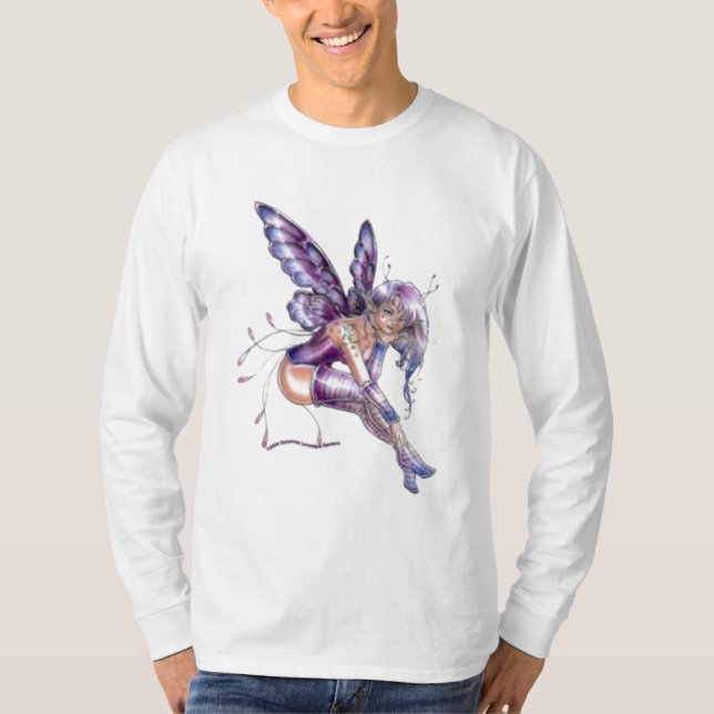 LÅNGÄRMADFESKJORTA TEE SHIRT (Framsida)
