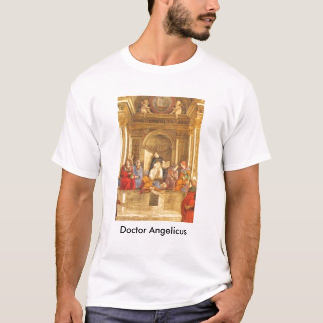 Långärmadskjorta för doktor Angelicus T-shirt (Framsida)