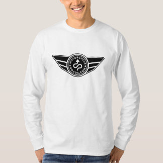 Långärmadvitskjorta med den svart MCR-logotypen T-shirt