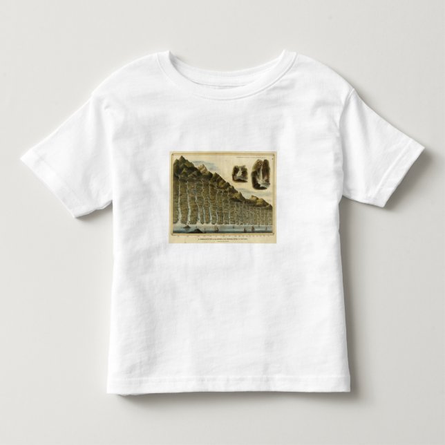 Längd av floderna av Skottland T-shirt (Framsida)