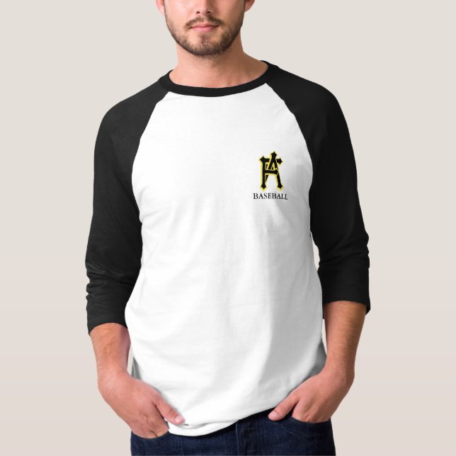 Längd för GRÄSANDFLÄKT 3/4 T-shirt (Framsida)