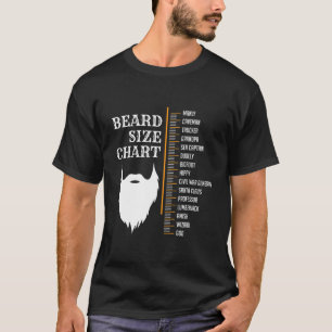 Längd på skäggarnas skäggarlängd för skägln t shirt