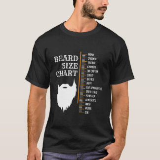 Längd på skäggarnas skäggarlängd för skäglning t shirt
