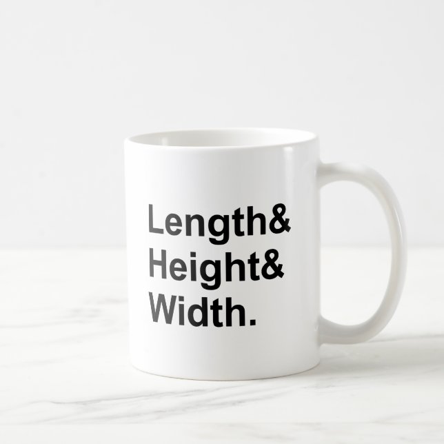 Längd x Bredd x Höjd | Mätområde Kaffemugg (Höger)