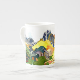 Langdale Pikes. Benporslin Mugg