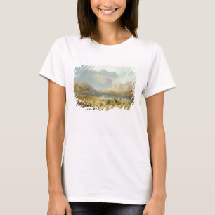 Langdale Pikes, från "det engelska sjöområdet", Tee