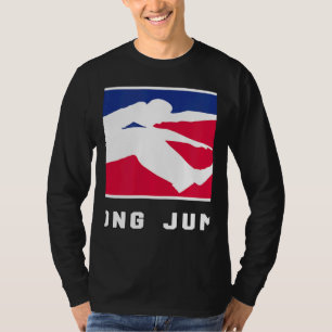 Längdhopp friidrott lång vårträning t shirt
