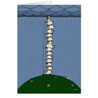 Långdistans- påringning hälsningskort