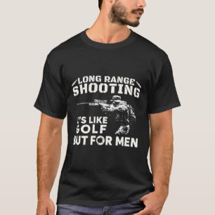 Långdistansfotografering som Golf men För manar T Shirt