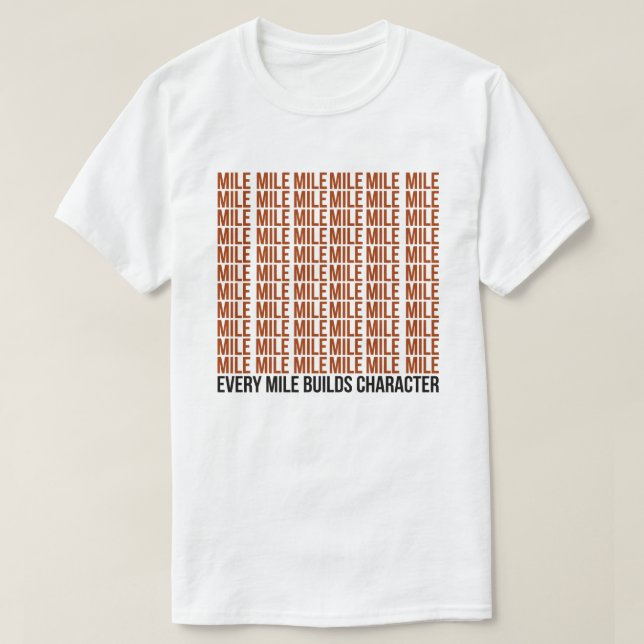 Långdistansryttare T Shirt (Design framsida)