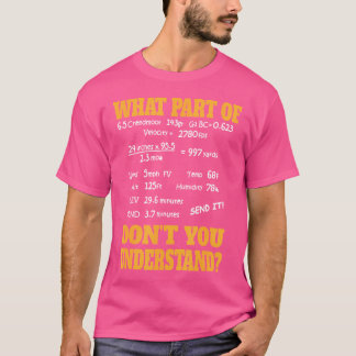 Långdistansskytte Konkurrensutsatt sportskytte T Shirt