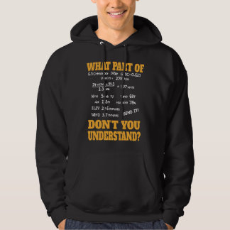 Långdistansskytte och tävlingsskytte hoodie