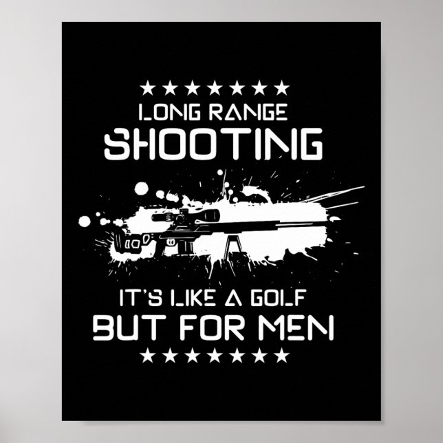 Långdistansskytte  poster (Framsidan)