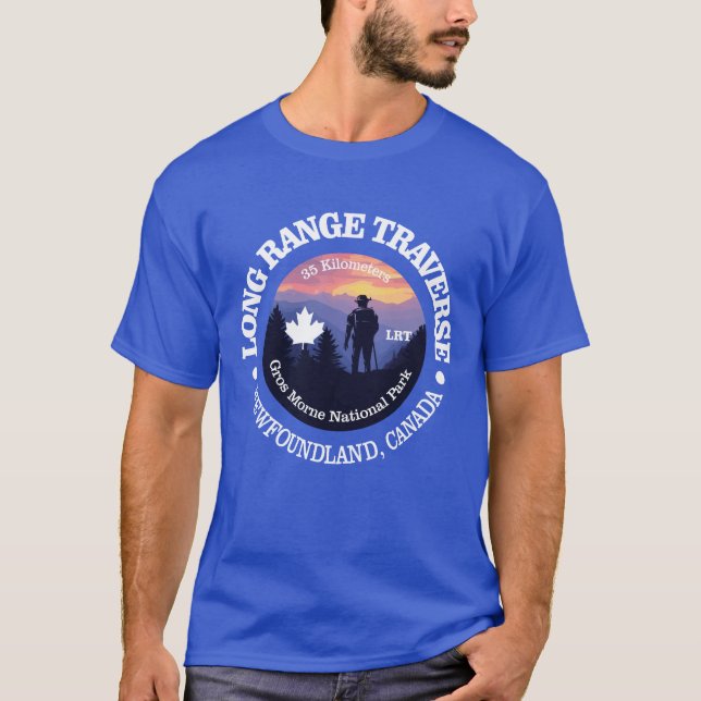 Långdistansspår (rd2) t shirt (Framsida)